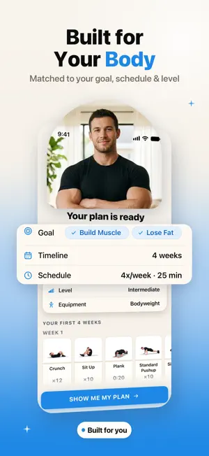 Home Workout - Fitness Planner screenshot 7