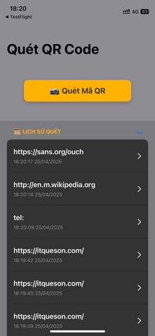 Quét QR code - FC screenshot