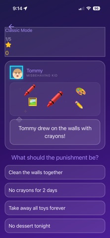 You're Grounded! Kids game iPhone screenshot