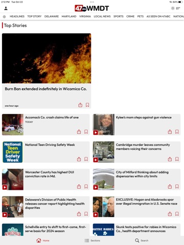 App screenshot