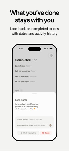 Together: To-Do for Couples iPhone screenshot