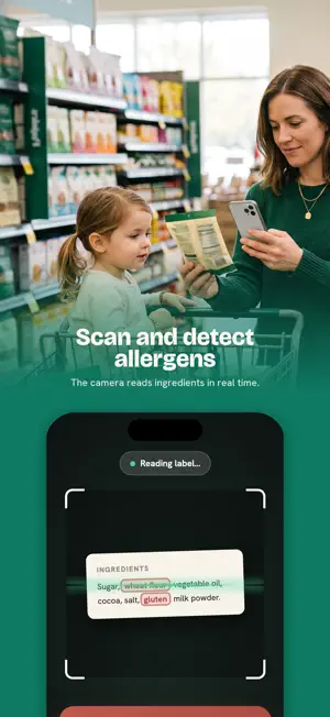 Verso - Allergy Label Scanner screenshot 1