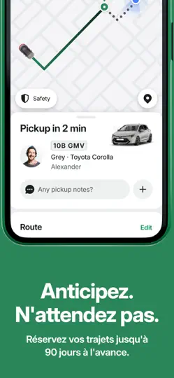 Capture d'écran de Bolt : Demandez Un Trajet 24/7 sur iPhone 4