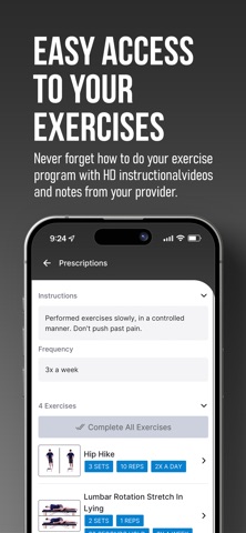 Penultimate Step Sports Rehab iPhone screenshot