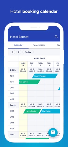 Hotel PMS Channel Manager iPhone screenshot