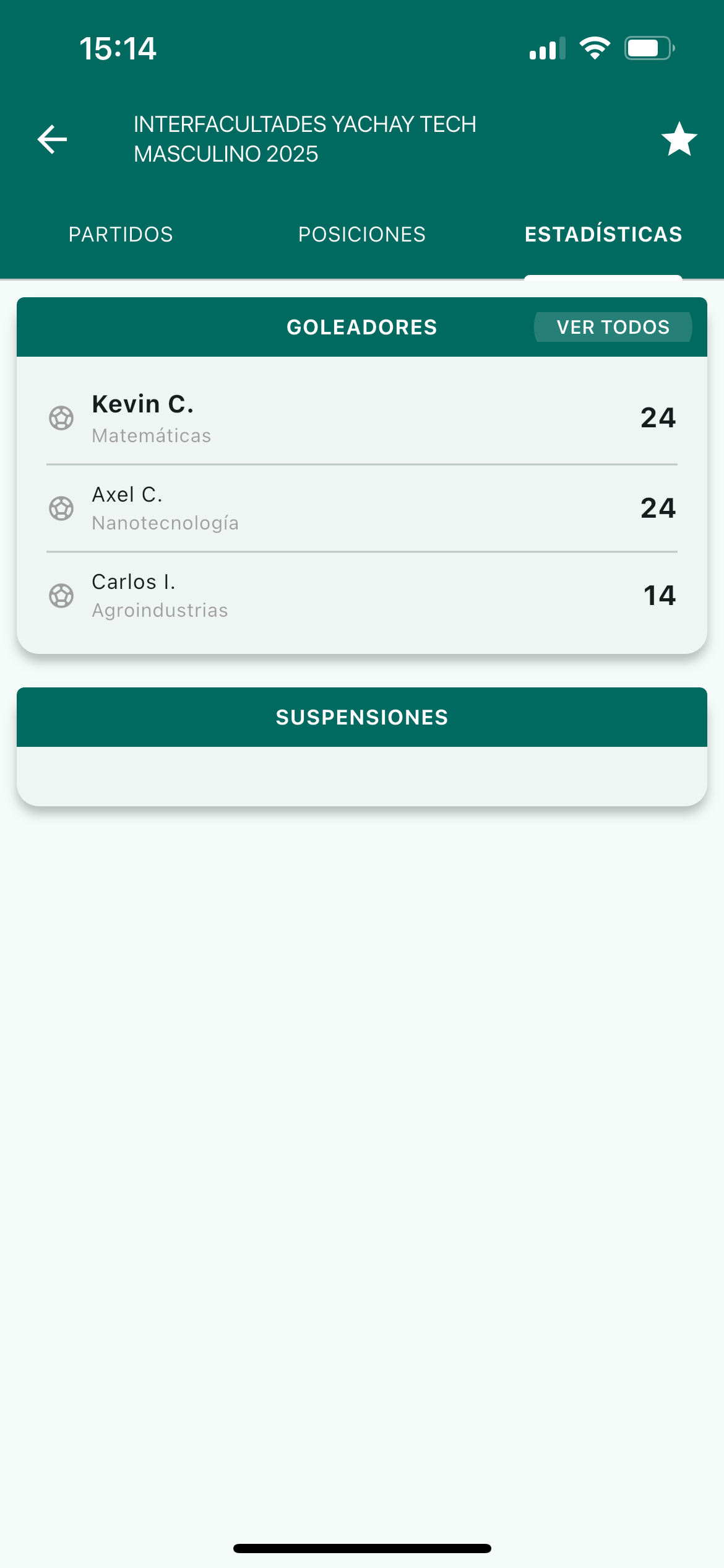 Mi Fútbol screenshot 4