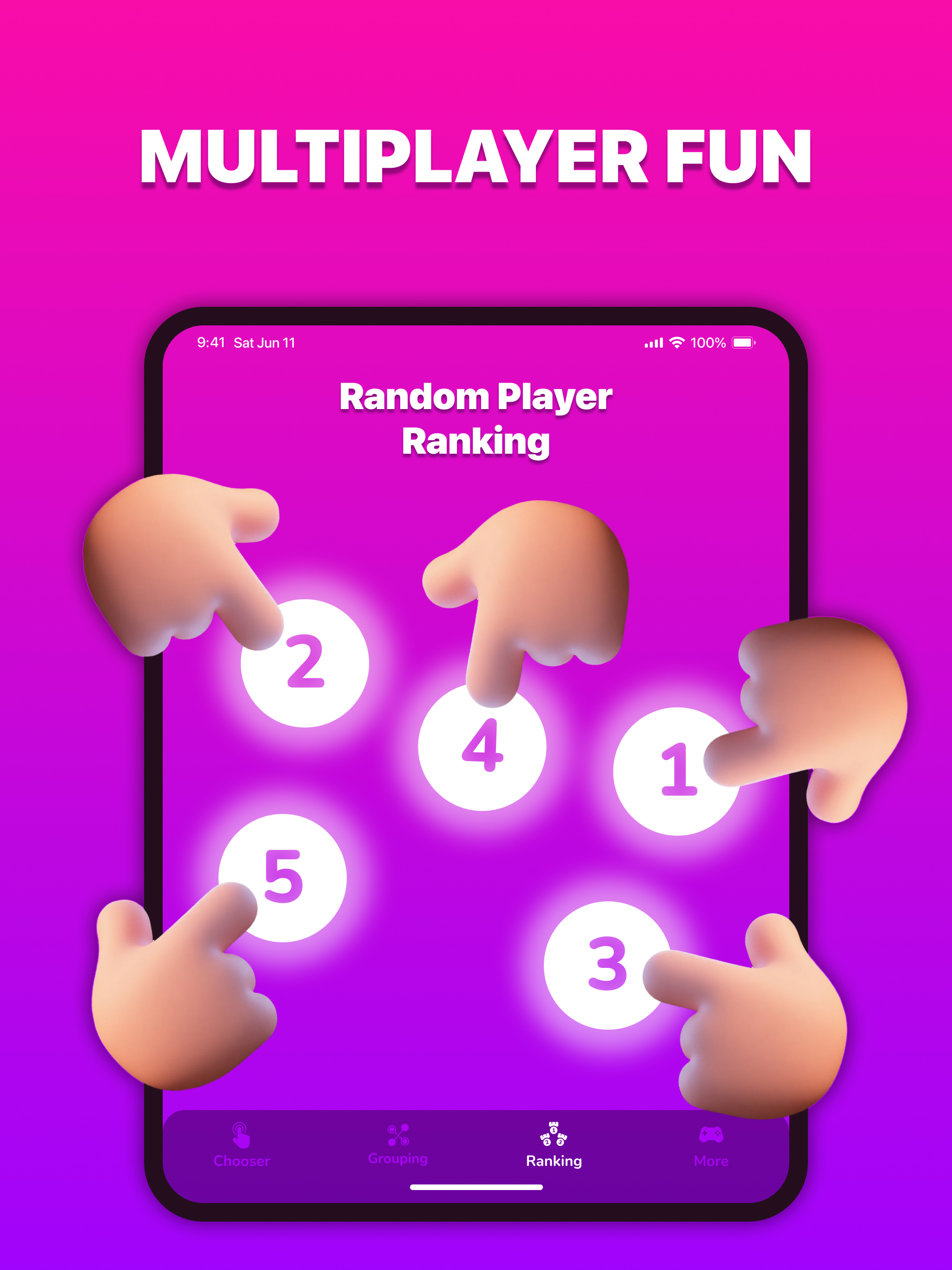 Finger Chooser - Party Games screenshot 10