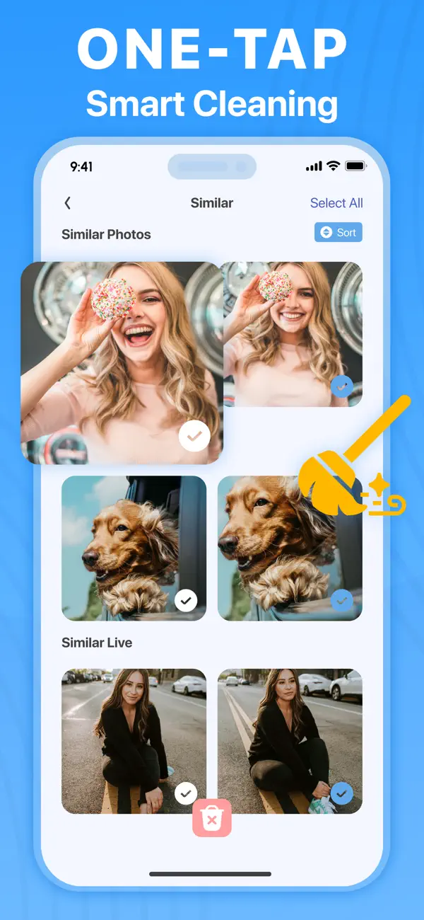 Screenshot #2 pour CleanWave Pro - Phone Cleaner