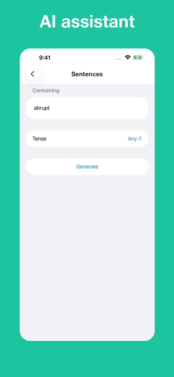 Screenshot #3 pour English Sentence Dictionary