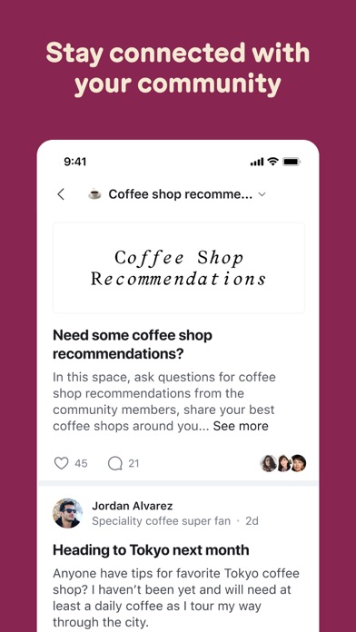 Standart Community iPhone screenshot 6 - Social Networking app