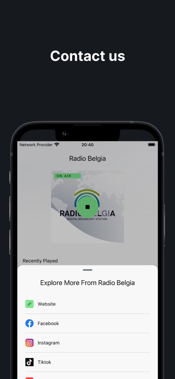 iPhone screenshot