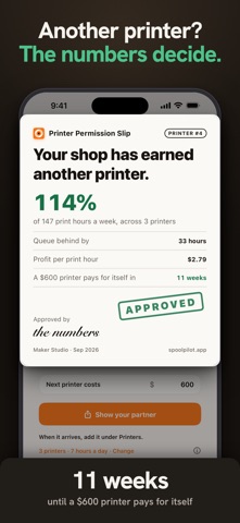 SpoolPilot: 3D Print Profit Screenshot 6 of 9