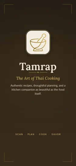 Captura de pantalla de Tamrap - ตำรับ Thai Recipes en iPhone 1