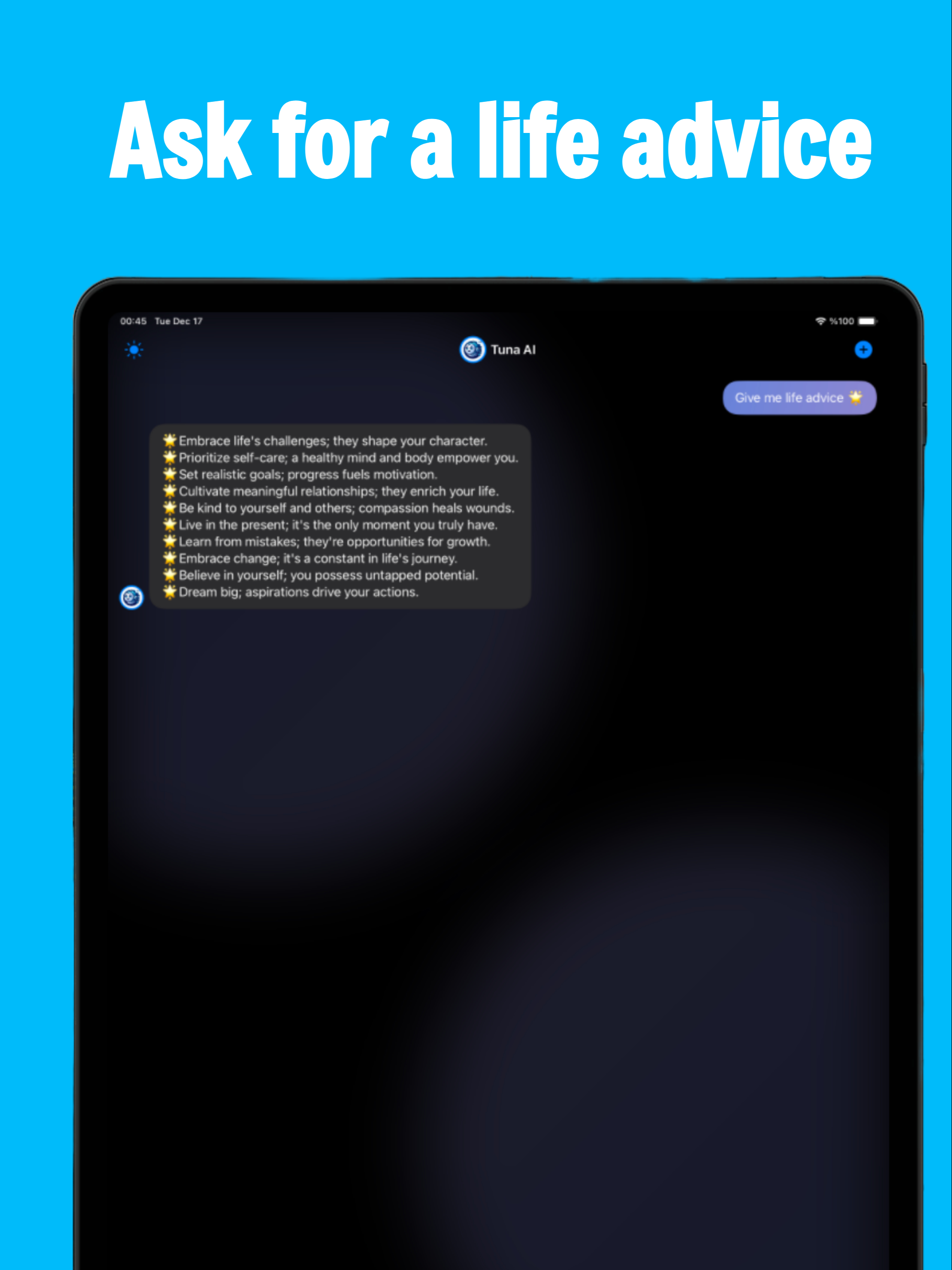 Tuna: Chat AI Assistant screenshot 10