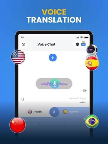 Translate: Voice & Camera App iPad screenshot