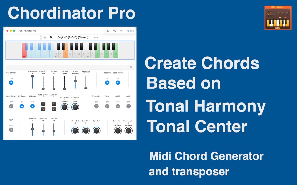 #1. Chordinator Pro (macOS) 来自: Armin Zink