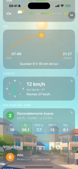 Aura · El tiempo screenshot 3