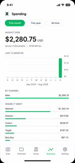 Snaptab: Scan Receipts screenshot 2