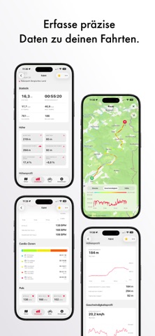 Volero: Fahrradcomputer GPS 截图
