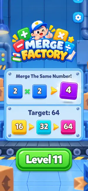 Number Merge Factory screenshot 1