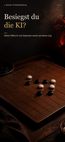 Gomoku: KI-Herausforderung screenshot 1