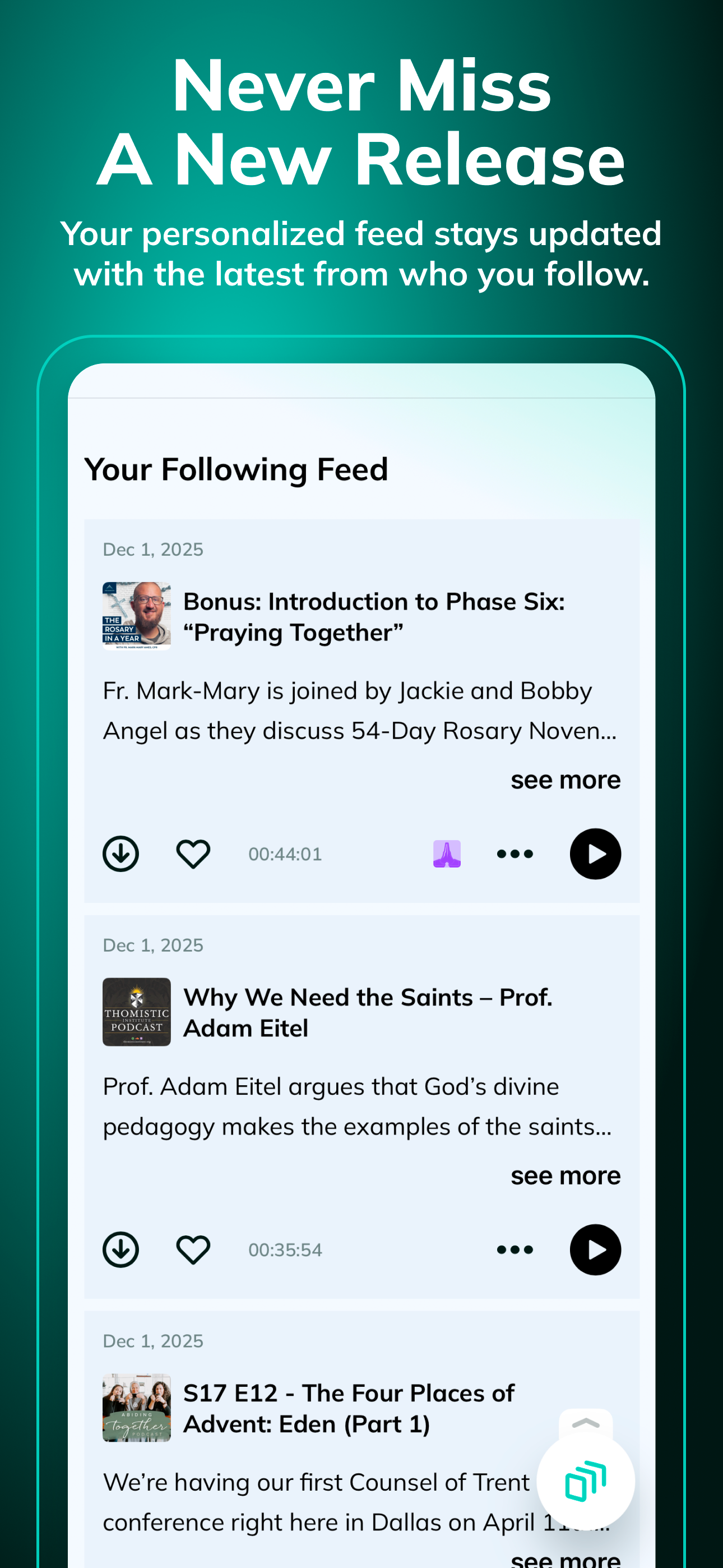 Fio: Catholic Music & Podcasts