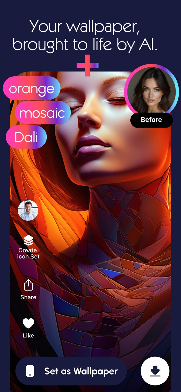 Lumora AI Wallpapers