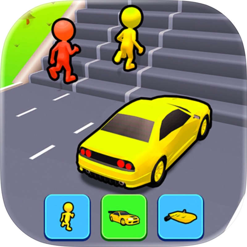 Paper Boy Race: Run games 3D screenshot 12