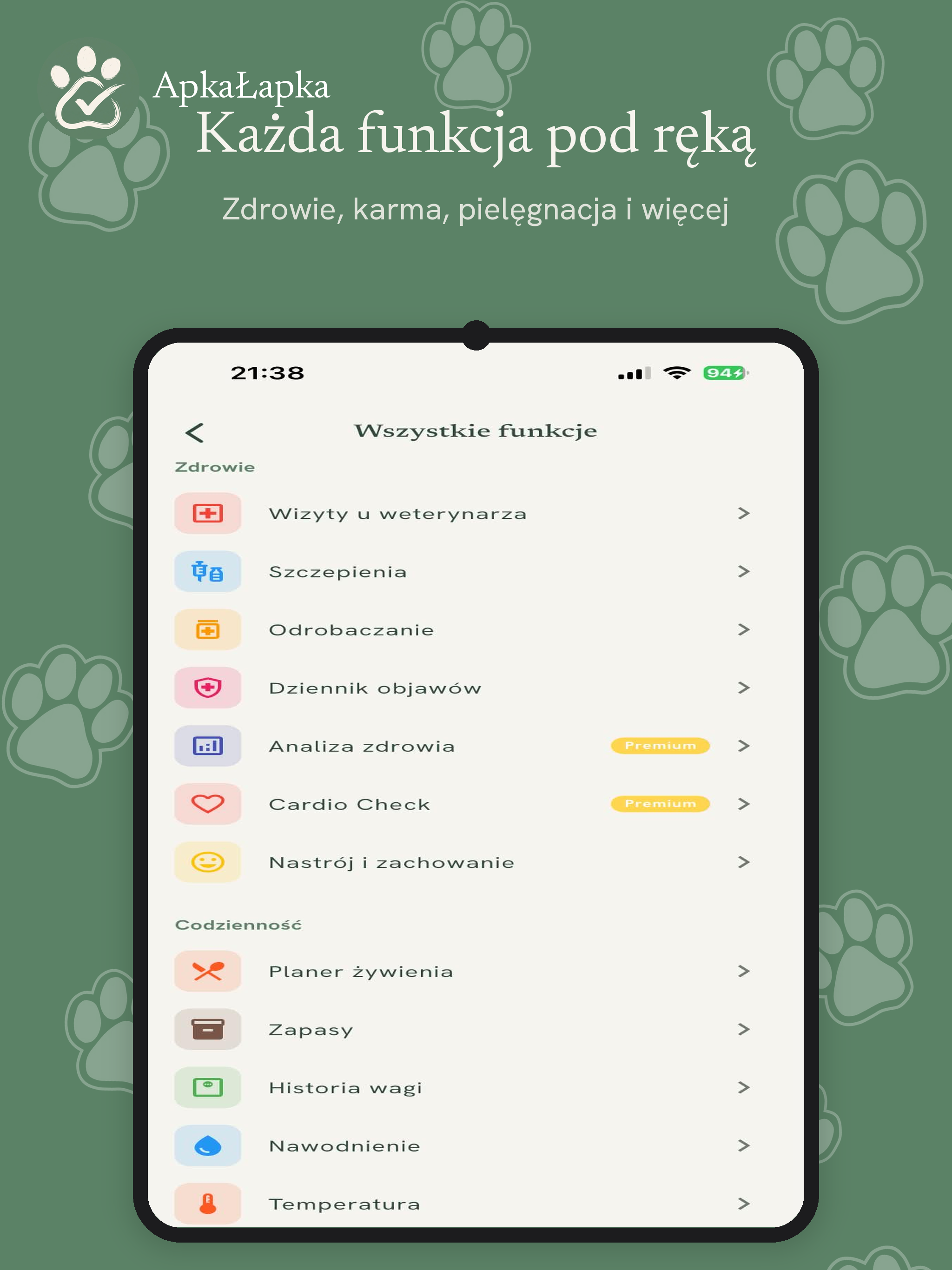 ApkaŁapka: Pet Care Diary screenshot 11