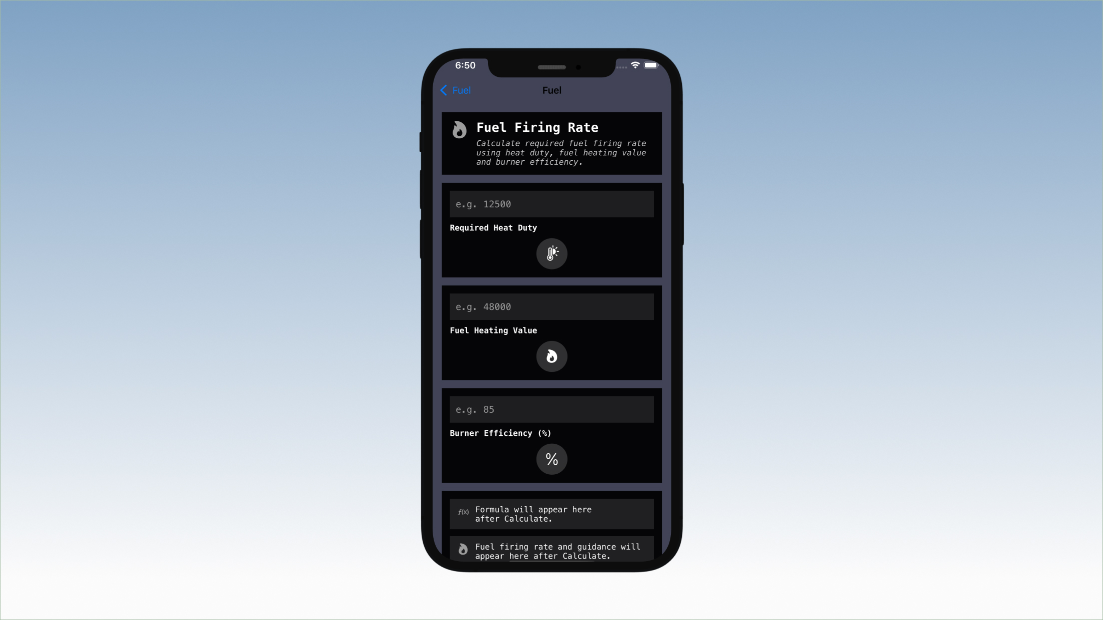 FurnaceHeatDuty screenshot 4