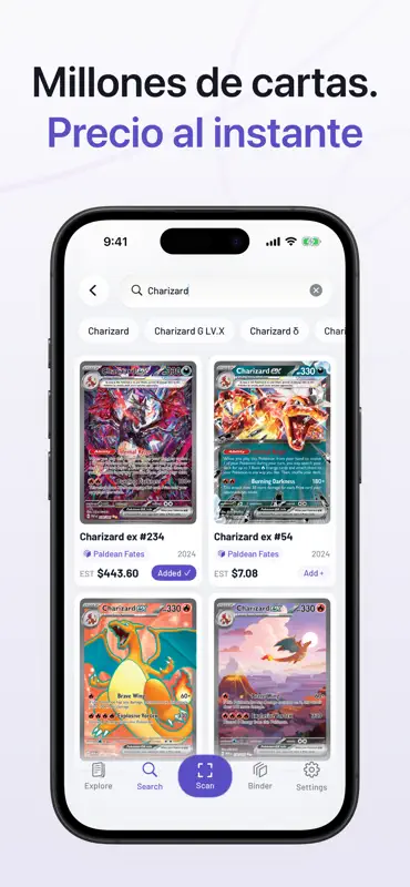 Escáner de Cartas TCG Valor screenshot 5 of 5