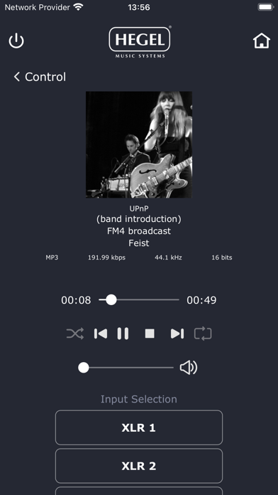 Hegel Control Screenshot