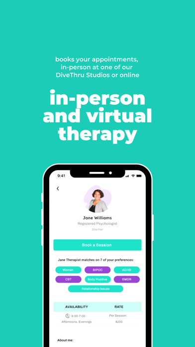DiveThru iPhone screenshot 4 - Health & Fitness app