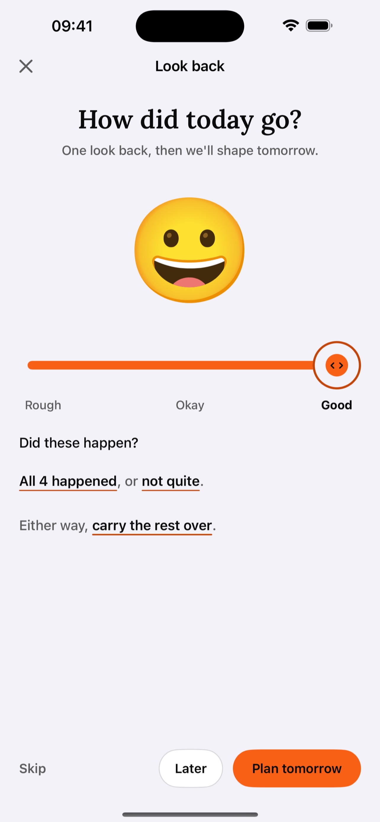 Screenshot 9 of Ease: AI Daily Planner