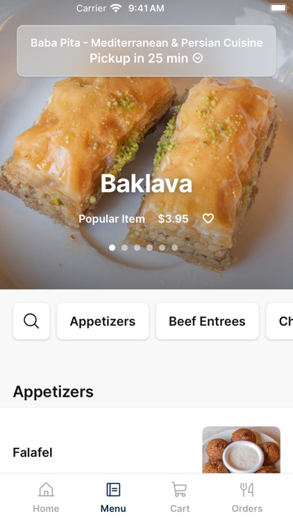 Baba Pita - Middle Eastern