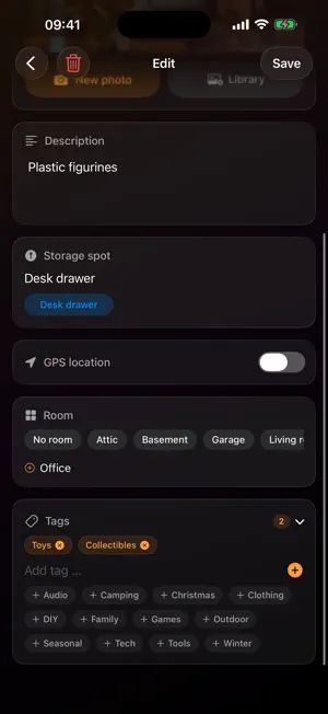 WoLiegtWas screenshot 4