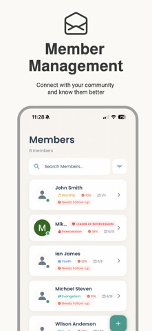 My Church - Member Management iPhone screenshot