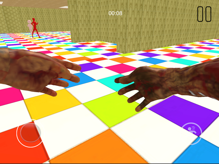 Backrooms Scary Monster Chase