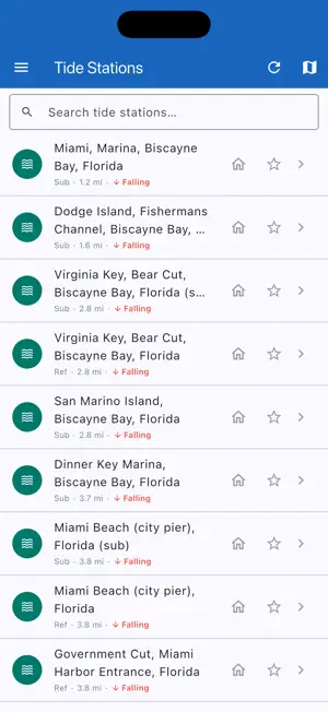 USA Tides Data screenshot 1