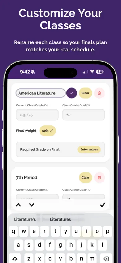 CalcFinals screenshot 4