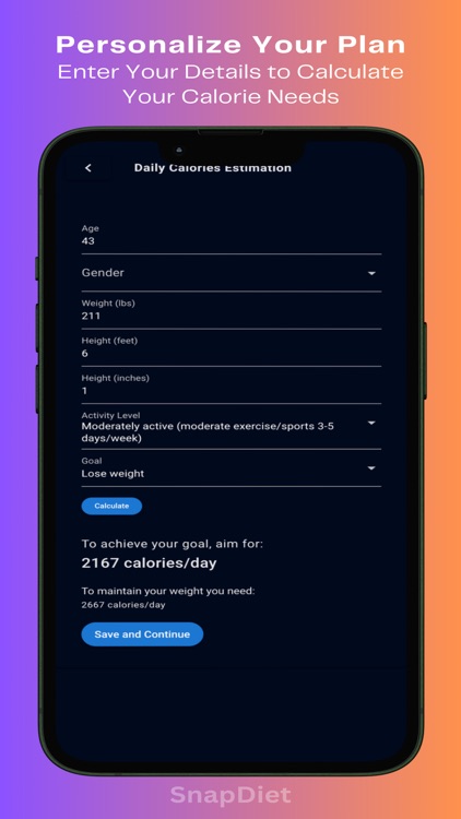 Food Calorie Tracker screenshot-4