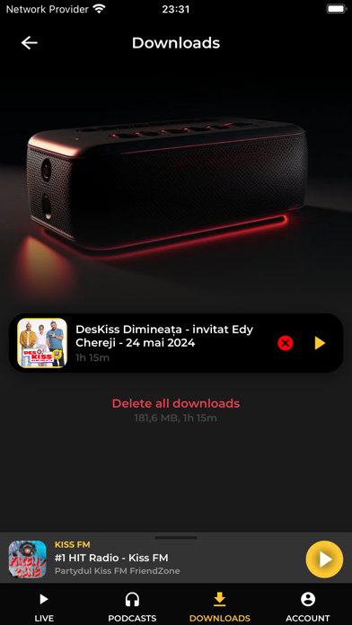 KissFM Romania Screenshot