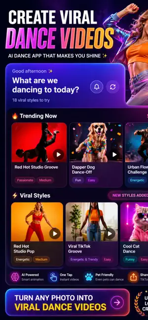 Groovah - AI Dance Video Maker screenshot 2