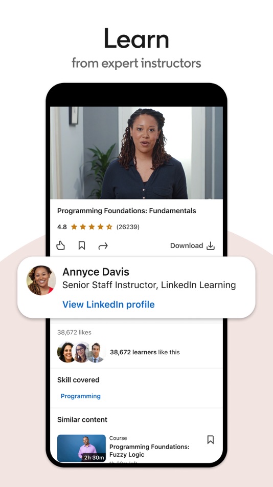 #2. LinkedIn Learning (iOS) 게시자: LinkedIn Corporation