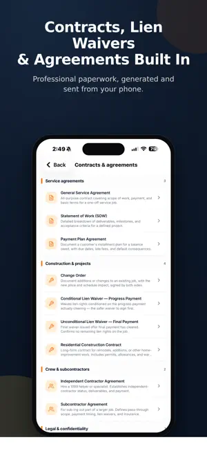 IronClad CRM screenshot 3