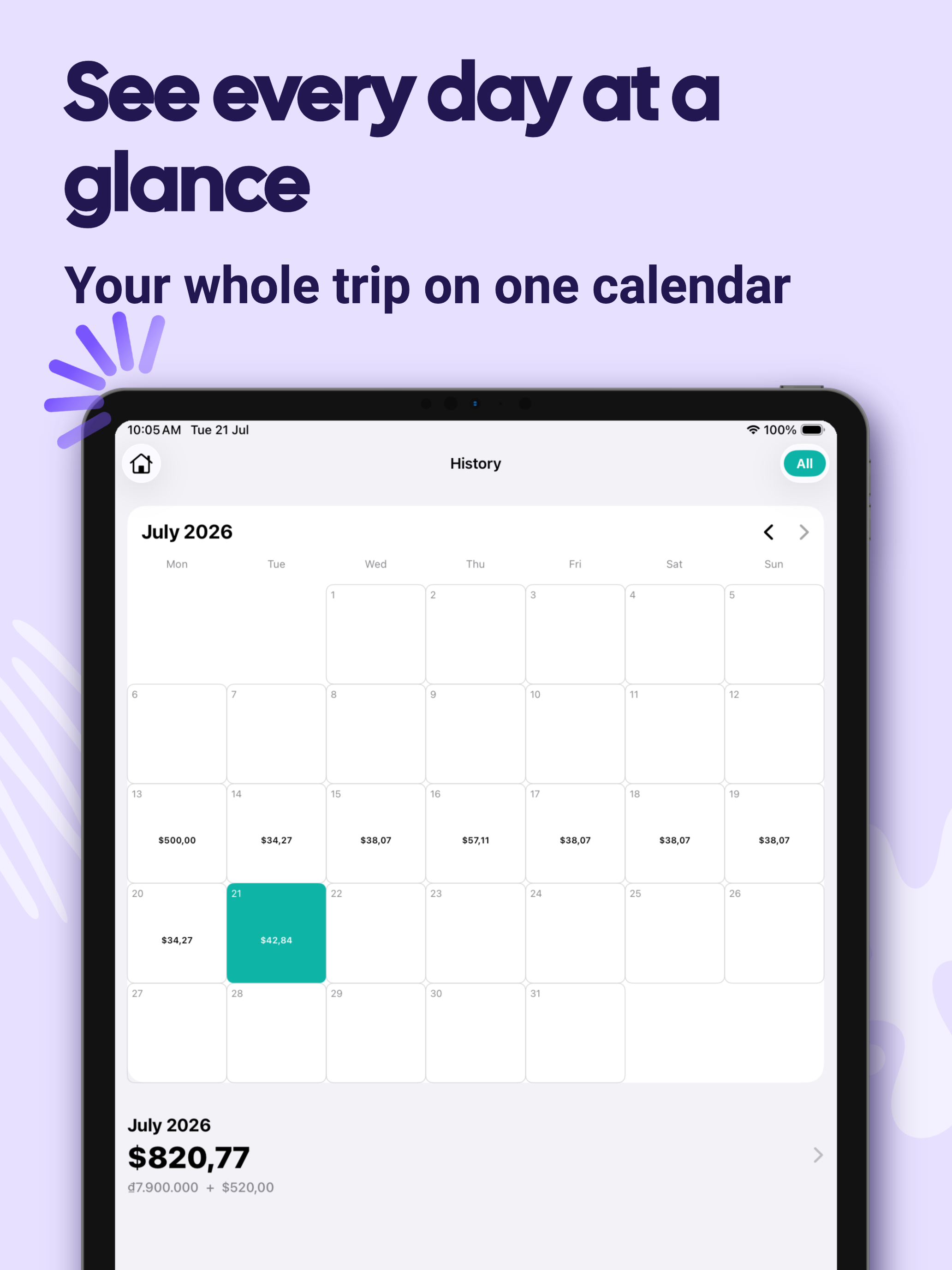 NomadBudget: Travel Spend screenshot 12