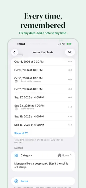 Last Time: When Did I Last? screenshot 4