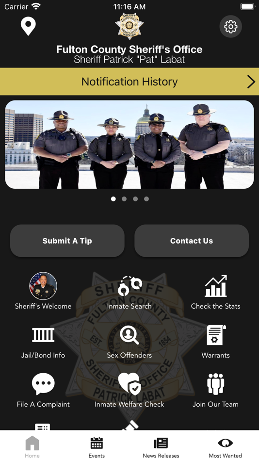 #1. Fulton Co. Sheriff's Office GA (iOS) 由: Fulton County Sheriff's Office