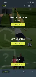 Laws of the Game screenshot #1 for iPhone