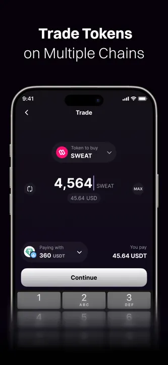 Sweat Wallet: Screenshot 4 von 9